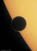 [Venus transit aureole by Lorenzo Comolli [Gruppo Astronomico Tradatese] and the VT-2004 programme]