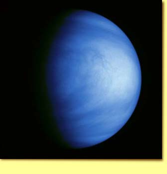Srpek Venuše, jak ho viděla sonda Galileo